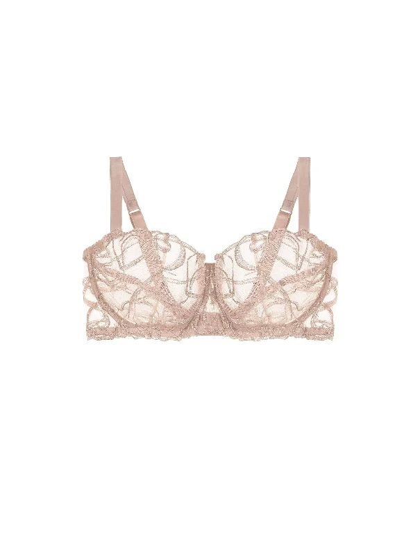 elegant sheer panties for dresses-Mia Curve Balcony Bra