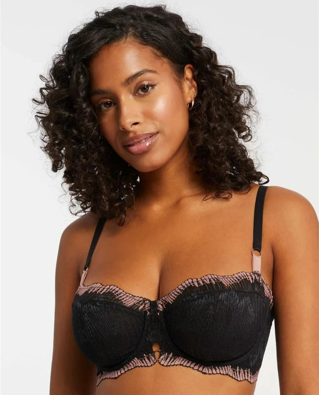 cozy thong for home relaxation-Montelle Dolce Vita Keyhole Balconette Bra