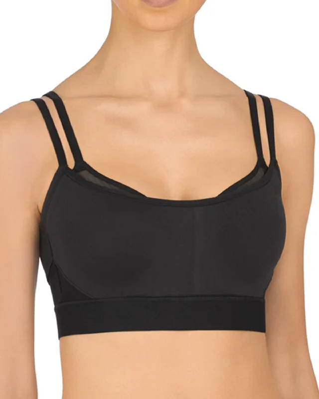 stylish panties with animal prints-Natori Gravity Contour Underwire Sports Bra - 752201