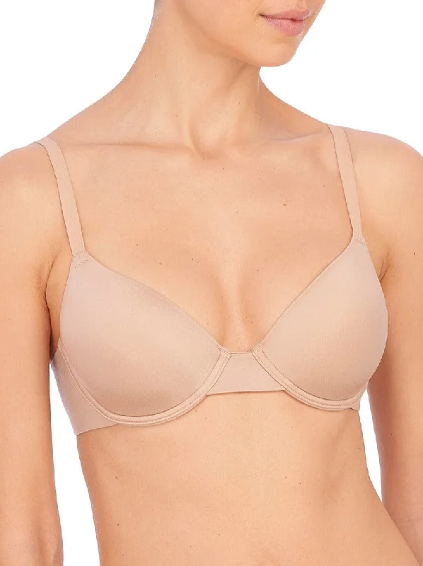 stretchy briefs for dance practice-Natori: Revelation Contour Underwire Bra - Cafe