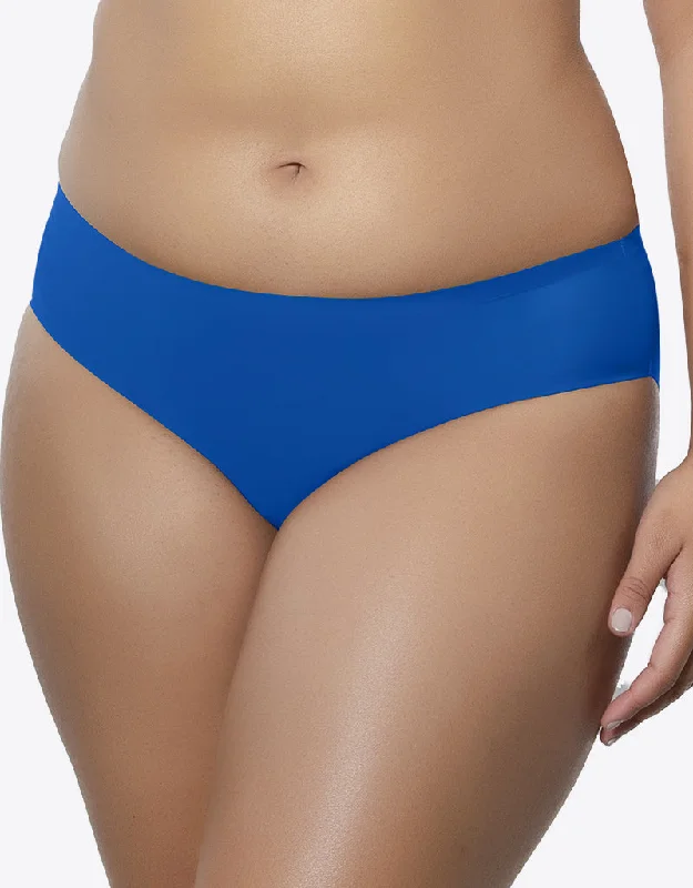 trendy metallic thong for parties-Parfait Hipster Brief Nautical Blue