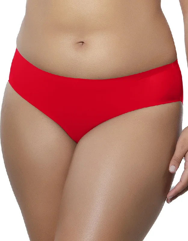 cozy cotton underwear for sleep-Parfait Hipster Brief Racing Red