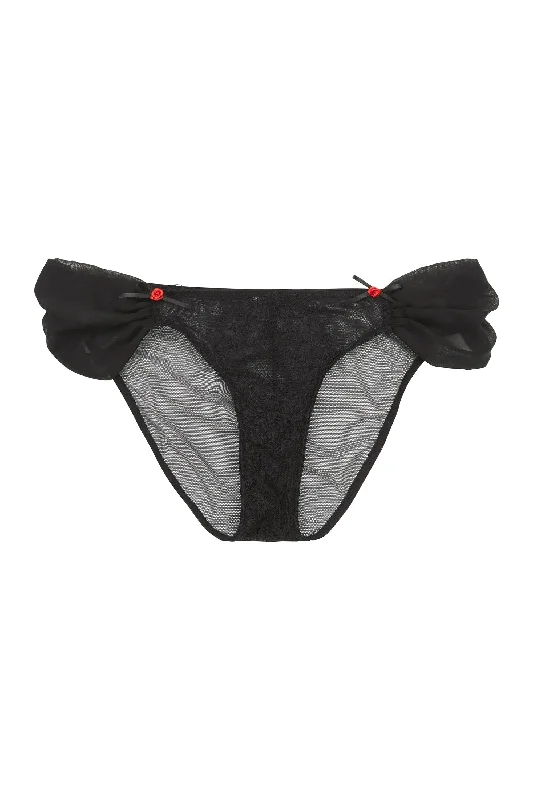 cute penguin panties for winter-Peek & Beau Catherine Lace chiffon brief