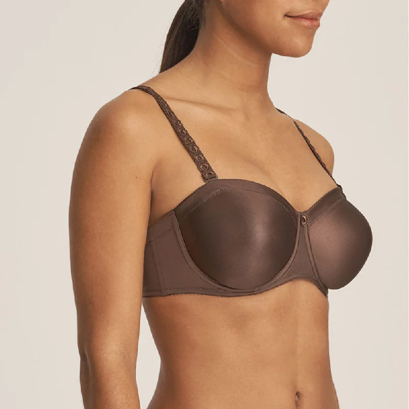 cozy thong for home relaxation-PRIMA DONNA 0163111 EVERY WOMAN STRAPLESS BRA