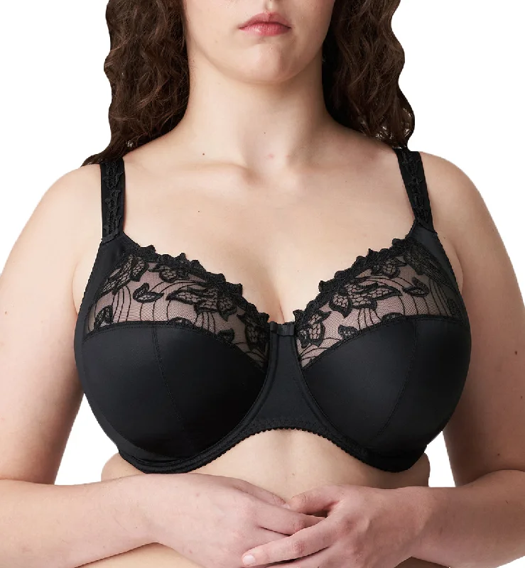 seamless hipster panties for leggings-PrimaDonna Deauville Full Cup Underwire Bra (0161815) - Black