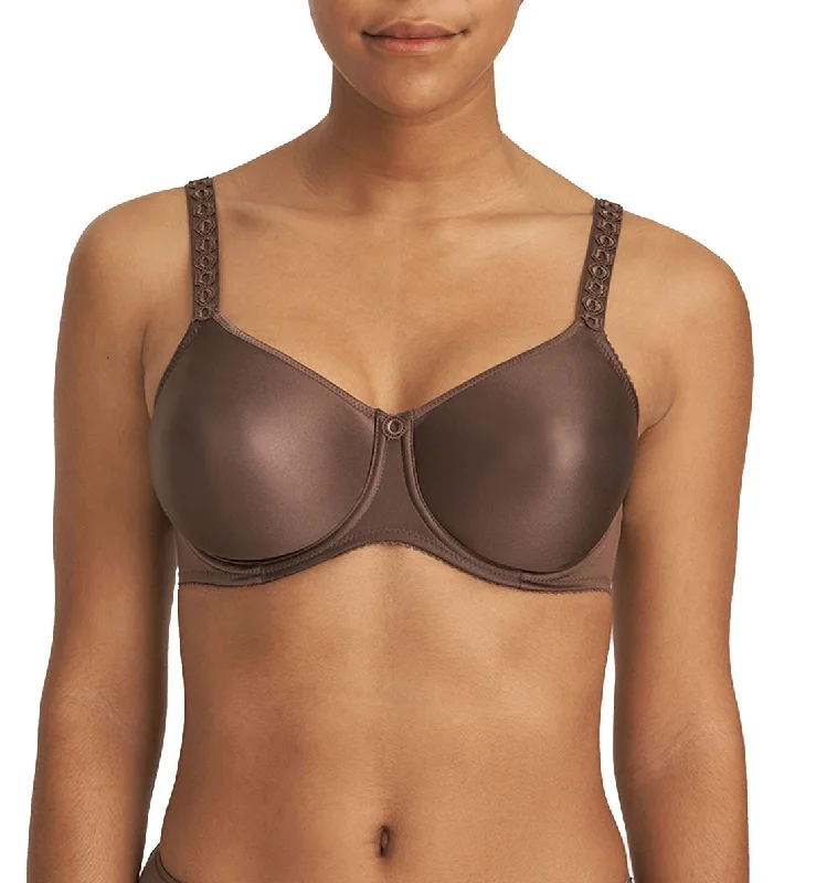 festive Valentine’s Day panties-PrimaDonna Every Woman Seamless Non-Padded Underwire Bra (0163110) - Ebony