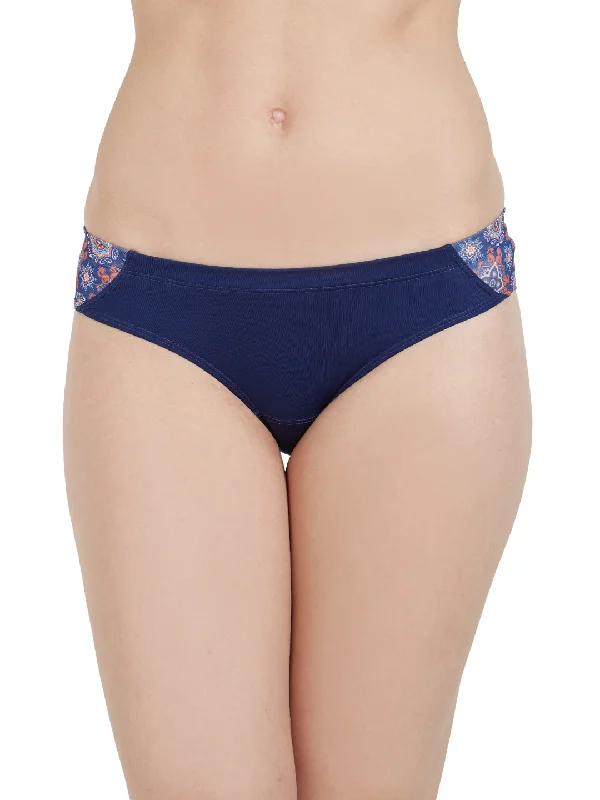 cute emoji panties for teens-Printed Low waist Bikini-FP-1528