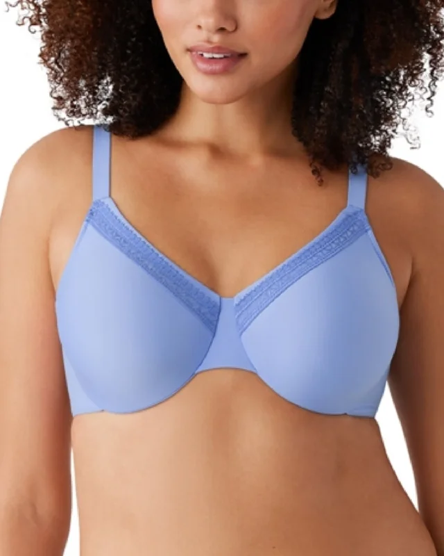 durable women’s underwear for sports-Wacoal Perfect Primer Underwire Bra (More colors available) - 855213 - Blue Hydrangea