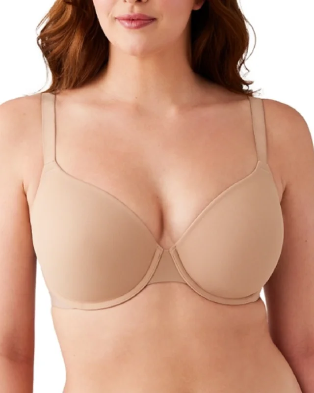 thin panties for summer dresses-Wacoal Shape Revelation® Shallow Top Underwire T-Shirt Bra (More Colors Available) - 853387