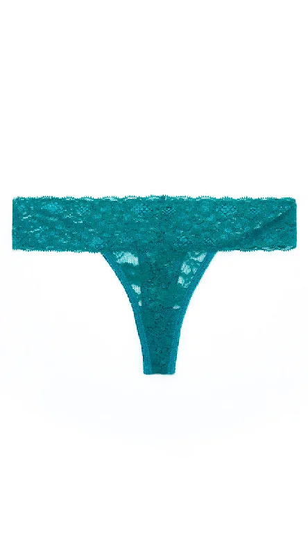 quick-dry panties for swimming-Yandy Soft Lace Thong Panty