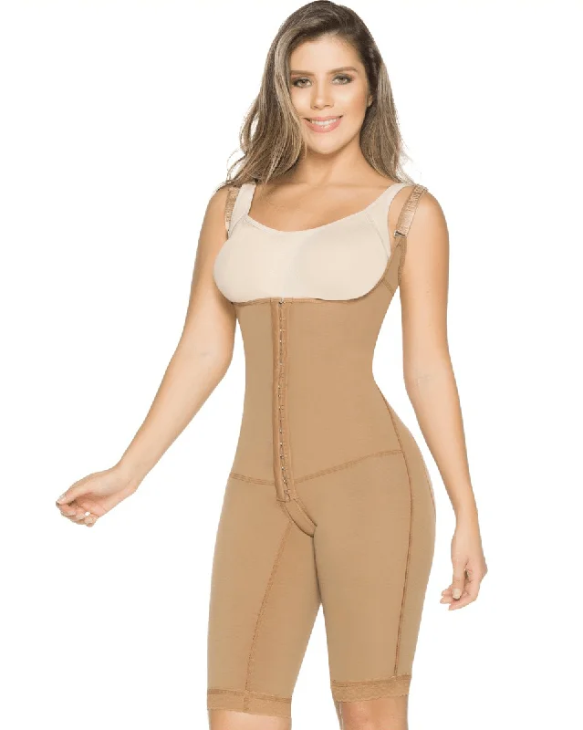 durable underwear for rugged use-Equilibrium Post Op Shapewear Hight Back Bodysuit