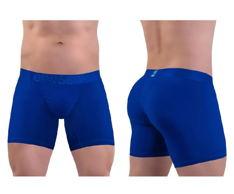 elegant silk briefs for evenings-ErgoWear EW1412 FEEL XX Boxer Briefs Color Electric Blue