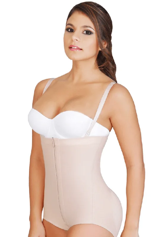 eco-friendly thong for green living-Fajas Salome Strapless Butt Lifter Shapewear for Women