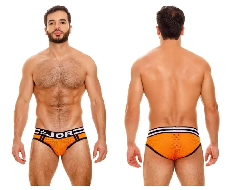 durable boxer briefs for rugged use-JOR 1735 Speed Briefs Color Orange