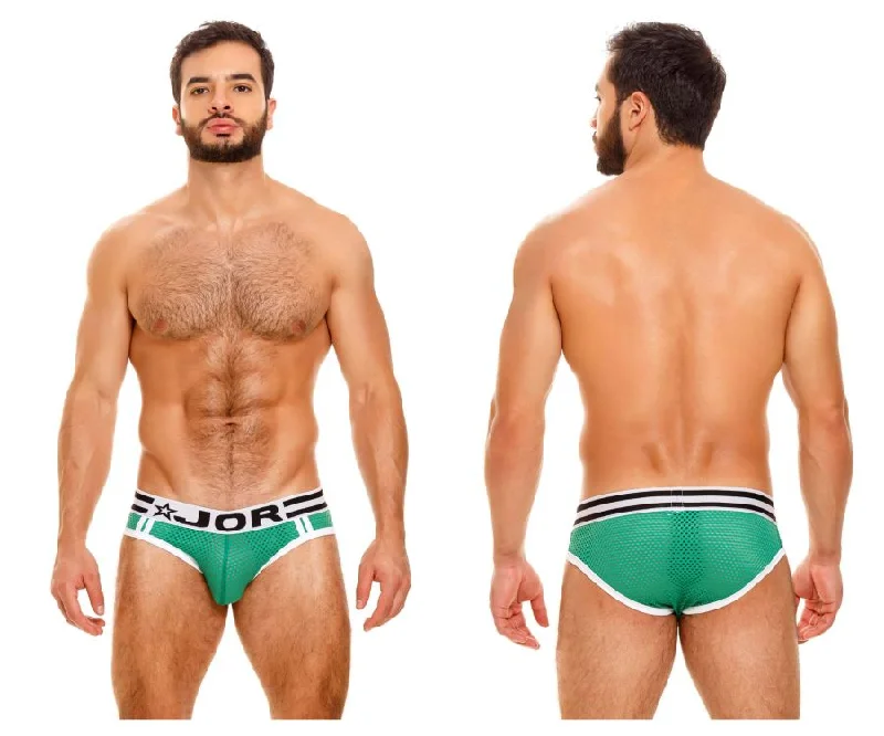 thick briefs for snowboarders-JOR 1735 Speed Briefs Color Green