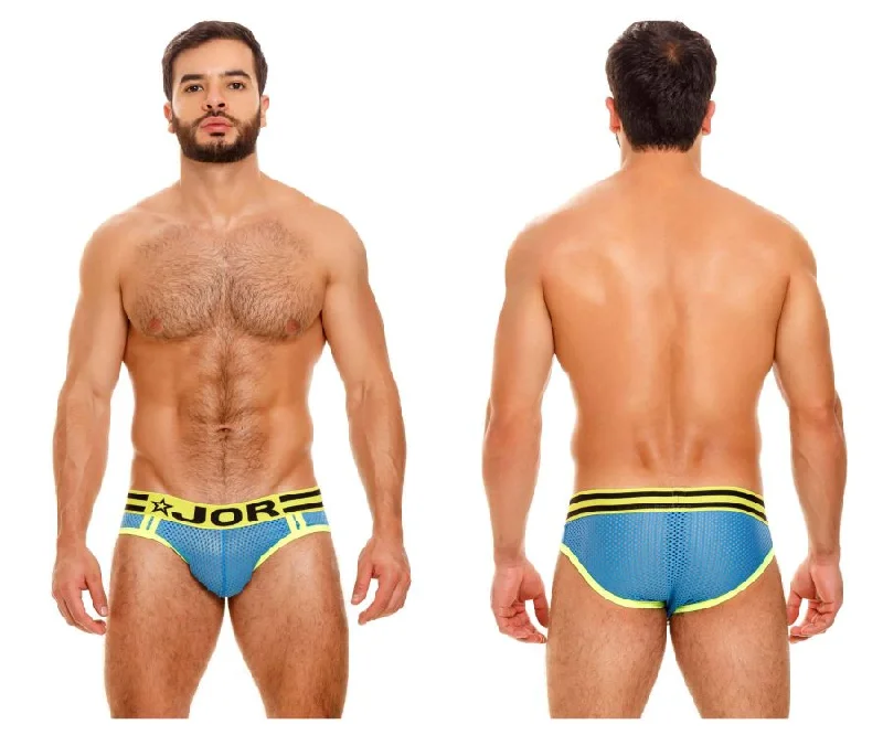 cozy cotton boxers for sleep-JOR 1735 Speed Briefs Color Turquoise