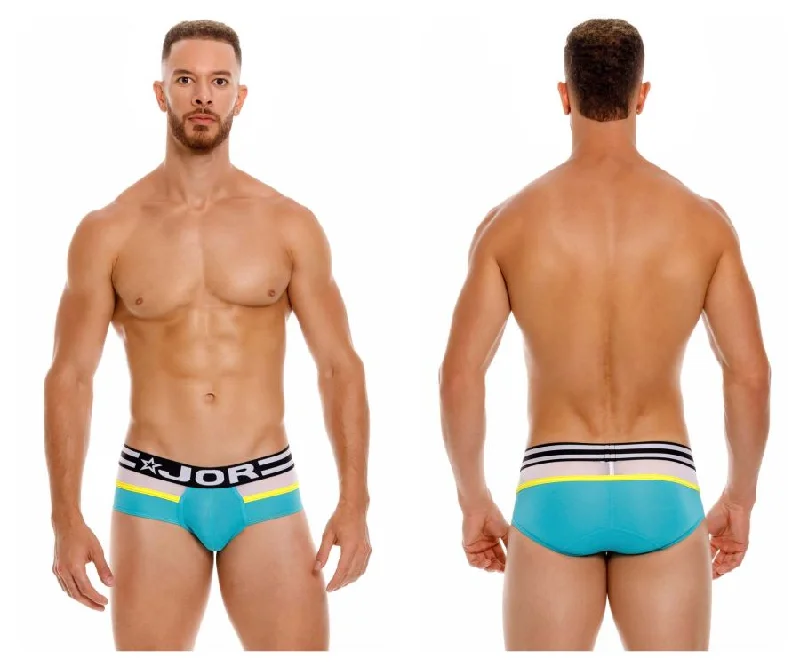 stylish boxers with animal prints-JOR 1941 Athletic Briefs Color Green