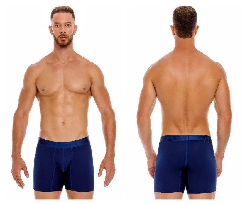 soft bamboo briefs for eco-JOR 1951 Element Boxer Briefs Color Blue