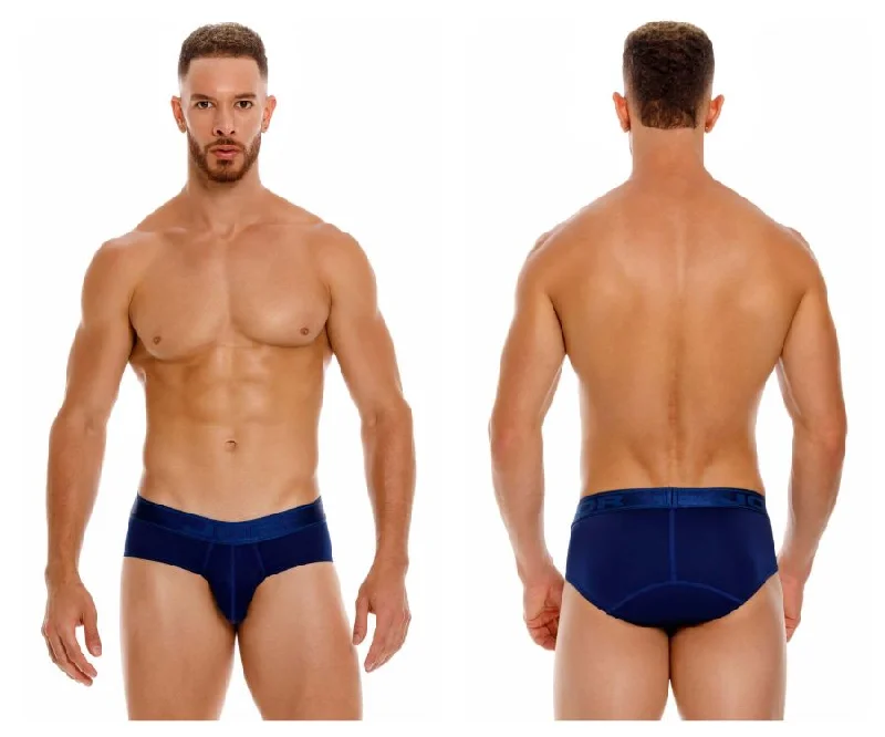 premium silk boxers for softness-JOR 1952 Element Briefs Color Blue