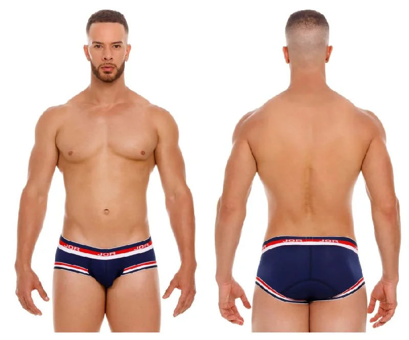 soft cotton trunks for lounging-JOR 2062 Sailor Briefs Color Blue