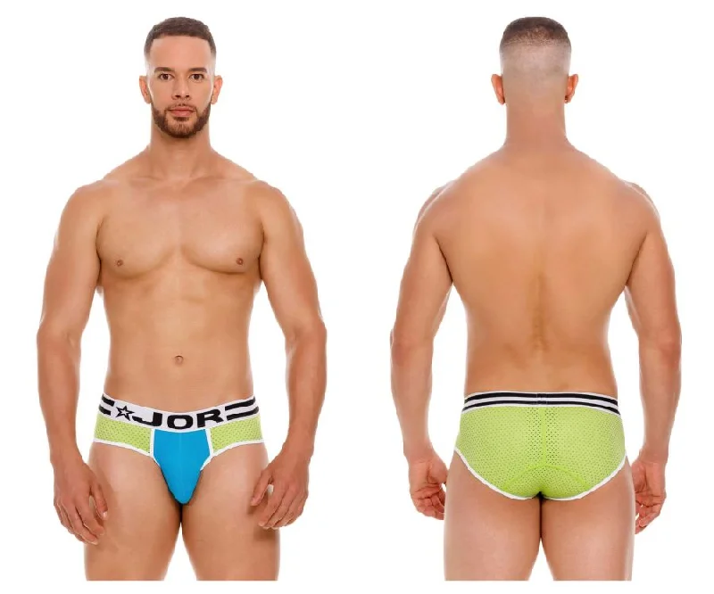 stylish boxers with animal prints-JOR 2077 Army Briefs Color Green