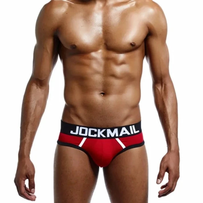 stylish boxers with animal prints-Men's Backless Brief