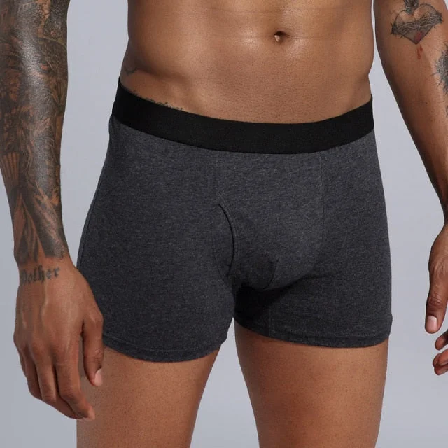 breathable linen trunks for casual-Men's Classic Boxer Brief