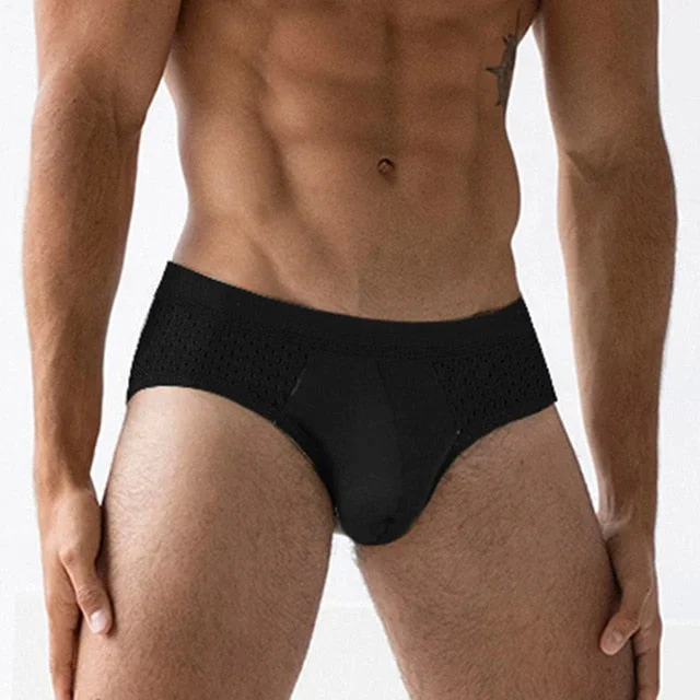 durable men’s trunks for travel-Men's Mesh Brief