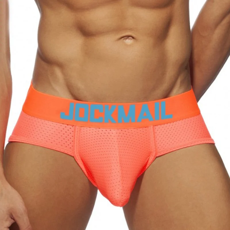 festive Valentine’s Day briefs-Men's Neon Briefs