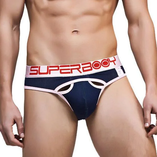 funny penguin boxers for winter-Men's Super Body Mesh Sport Brief