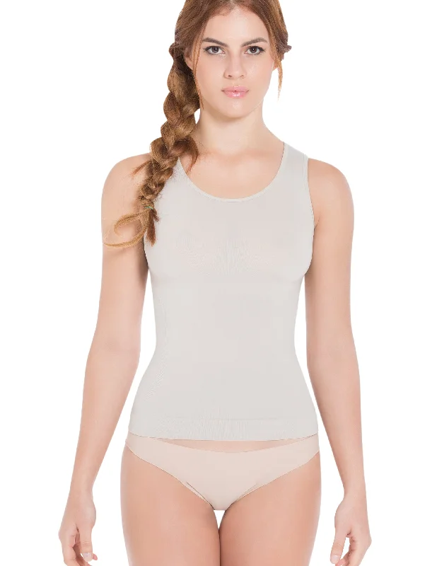 warm briefs for camping nights-Siluet TF501 Seamless Shaper Tank