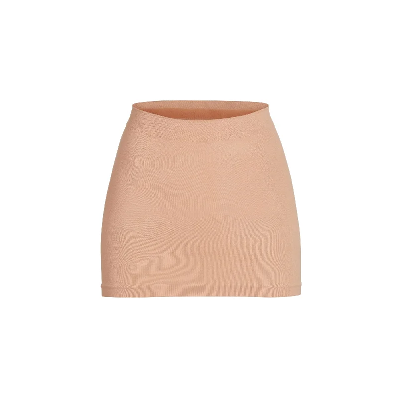 supportive underwear for long walks-SKIRT SLIP | OCHRE