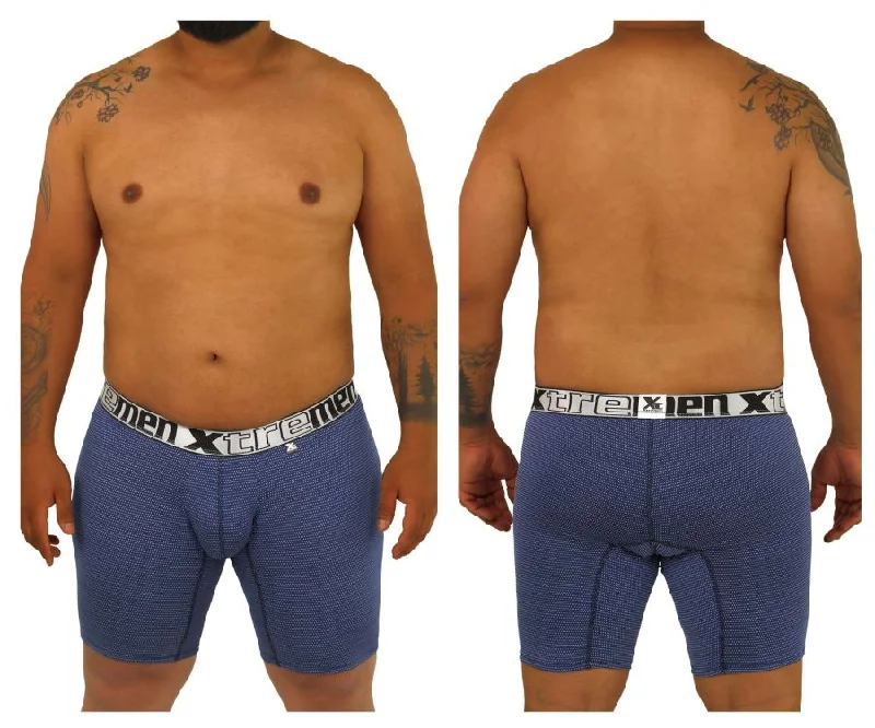 premium silk boxers for softness-Xtremen 70005 Plus